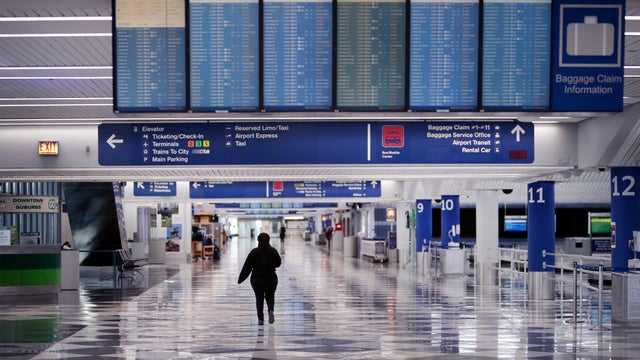 Airports Across Country See Dramatic Slowdown Over Coronavirus Impacts On Travel 