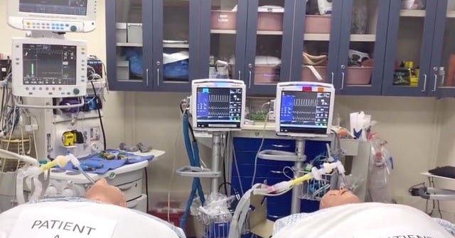 Team of doctors aims to create ventilator for multiple patients CBS News