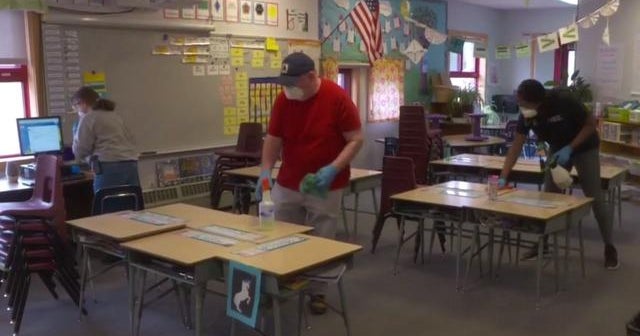 Group of parents in Vermont raise money for custodians who disinfected schools