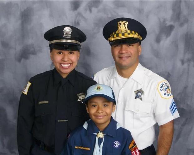 Officer Sheila Rivera And Family 