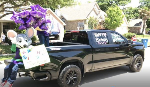 9-Year-Old Transplant Patient Receives Surprise Parade At Flower Mound Home 