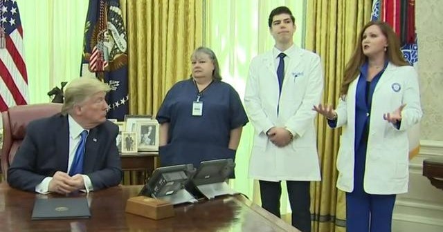 Trump Disputes Nurse Practitioner S Remark That Ppe Is Sporadic