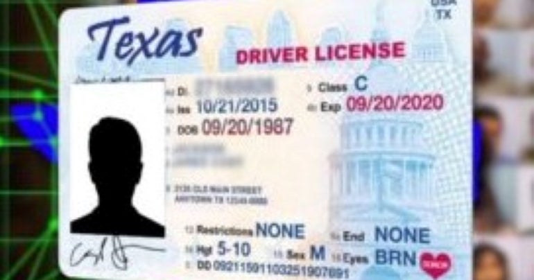 replacing my lost texas drivers license
