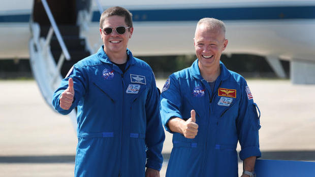 NASA Astronauts Arrive At Kennedy Space Center 