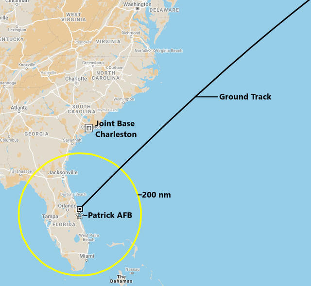 Spacex Launch Trajectory Map / Spacex Tracker How To See The Crew