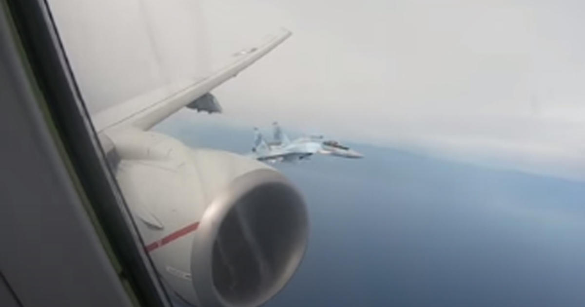 Video Shows Russian Pilots Making Unsafe Intercept Of U S   Intercept Jets 