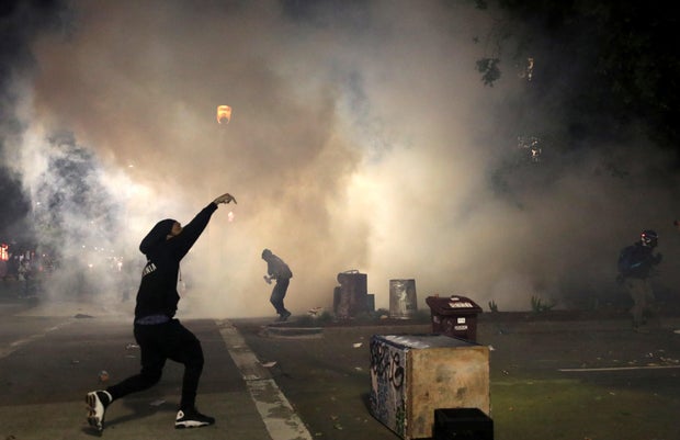 Activists In Oakland Protest Police Brutality In Death Of George Floyd 