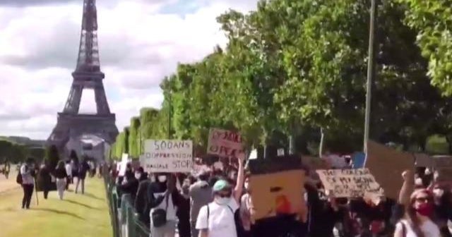Protests erupt all around the world over the death of George Floyd