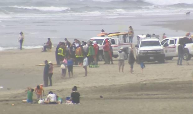 San Francisco Ocean Beach rescue 