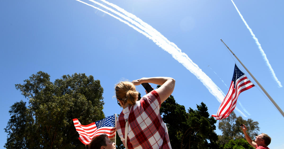 July 4th Flyovers Replace Fireworks Shows Over Nixon Library, Moorpark