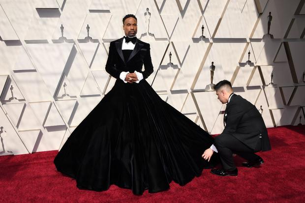 Billy Porter goes for a gown 