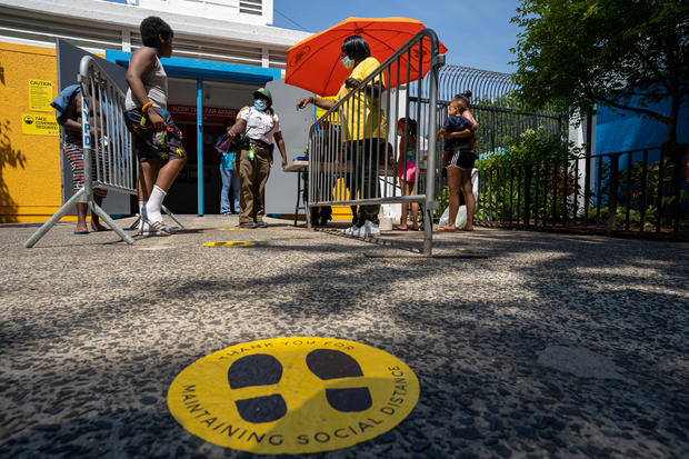New York City Opens Some Public Pools With Reduced Capacity 