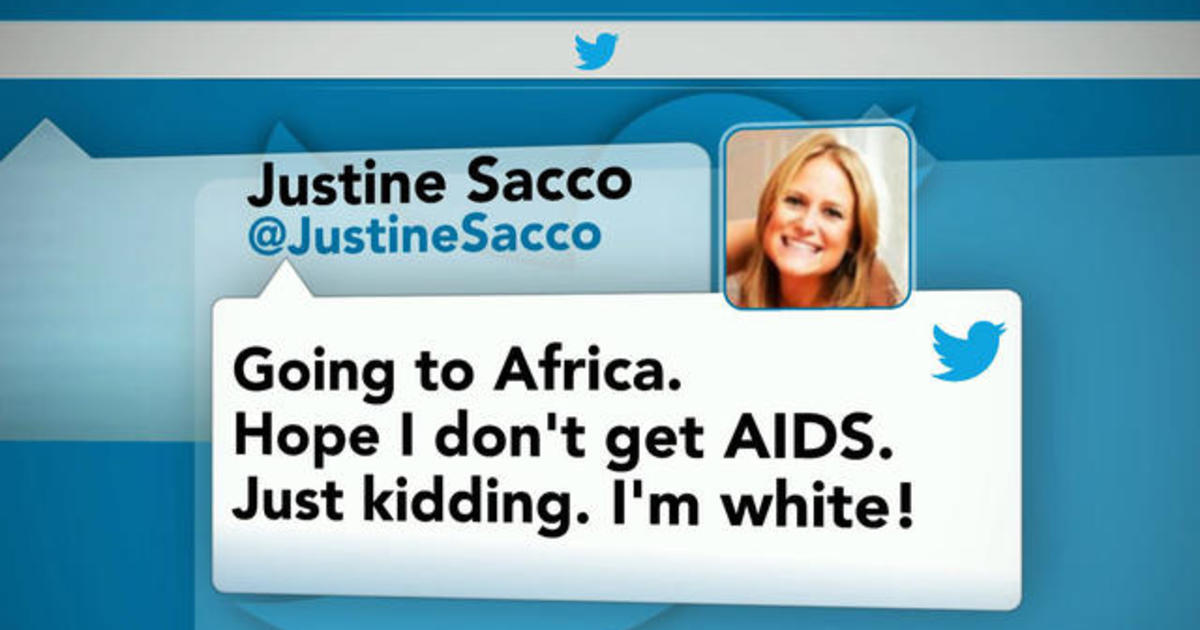 Former PR exec Justine Sacco apologizes for inappropriate tweet CBS News