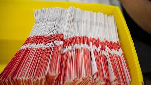 Mail-In Ballots Are Processed For Washington's Primary Election 