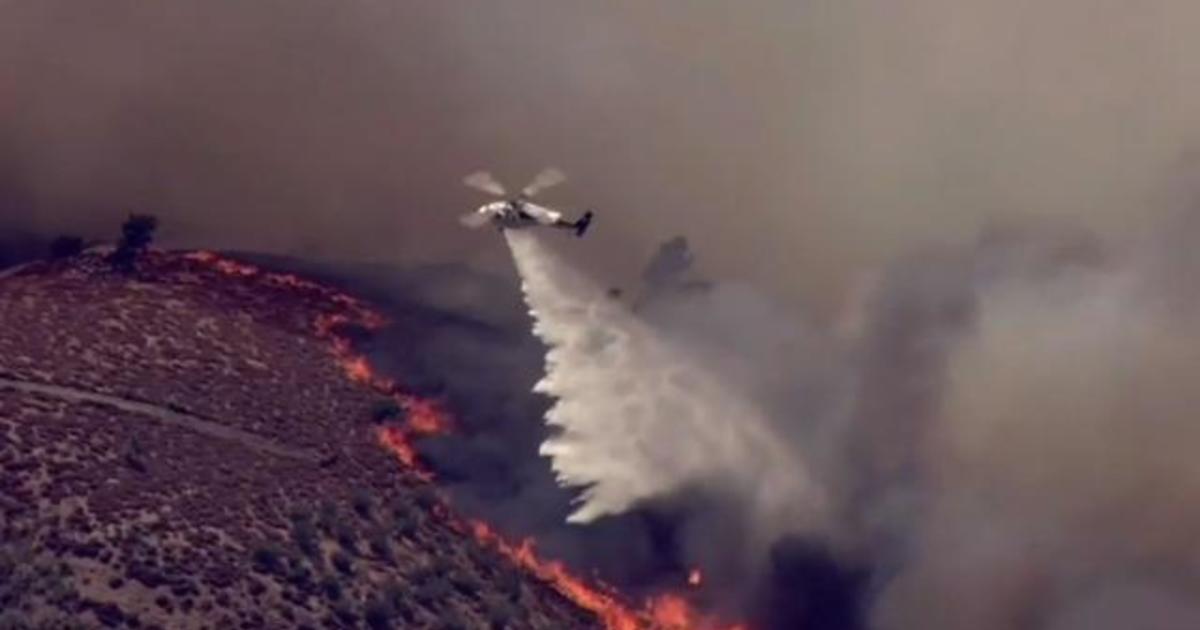 Record Breaking Heat Wave Fueling Wildfires In The West Cbs News