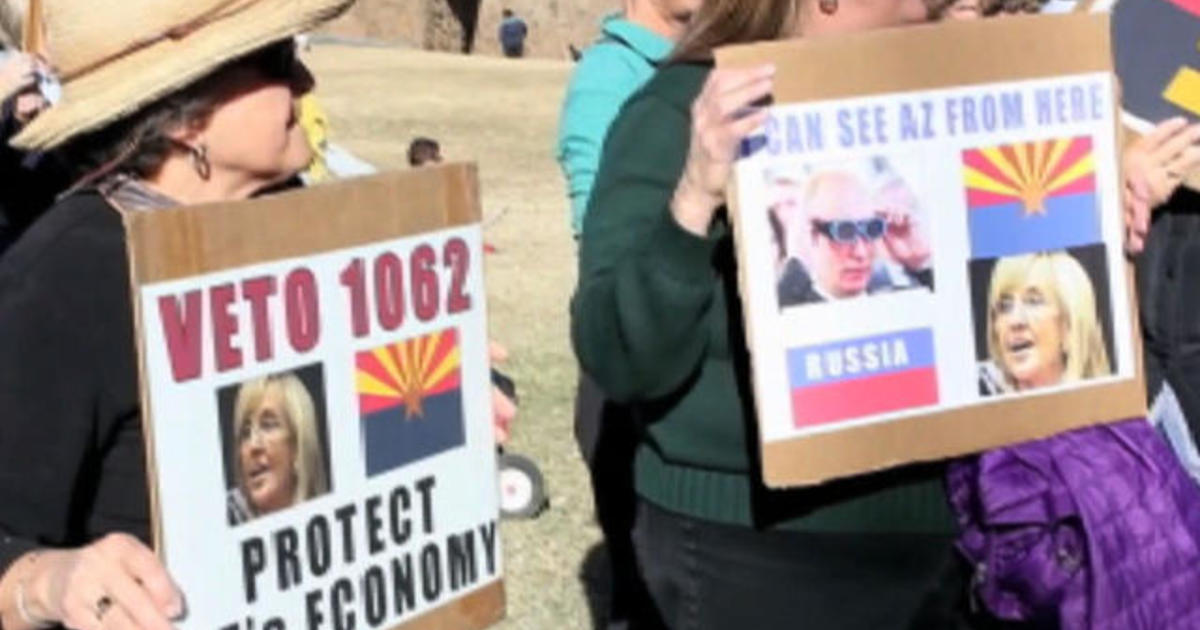 Arizona Governor Urged To Veto Bill Labeled Anti Gay Cbs News 