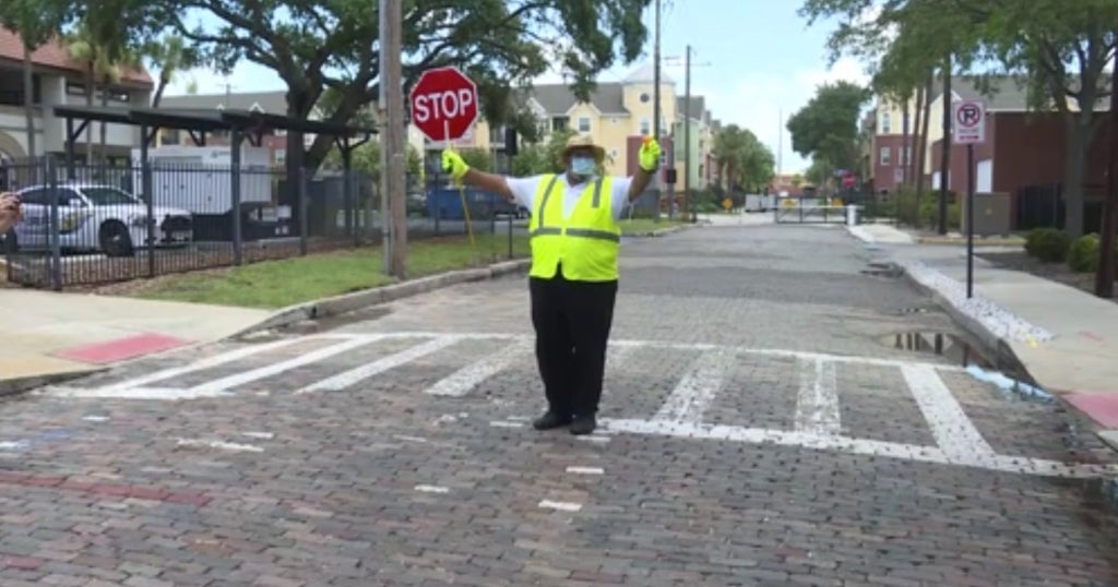 Electronic Whistles Protect Masked School Crossing Guards Amid