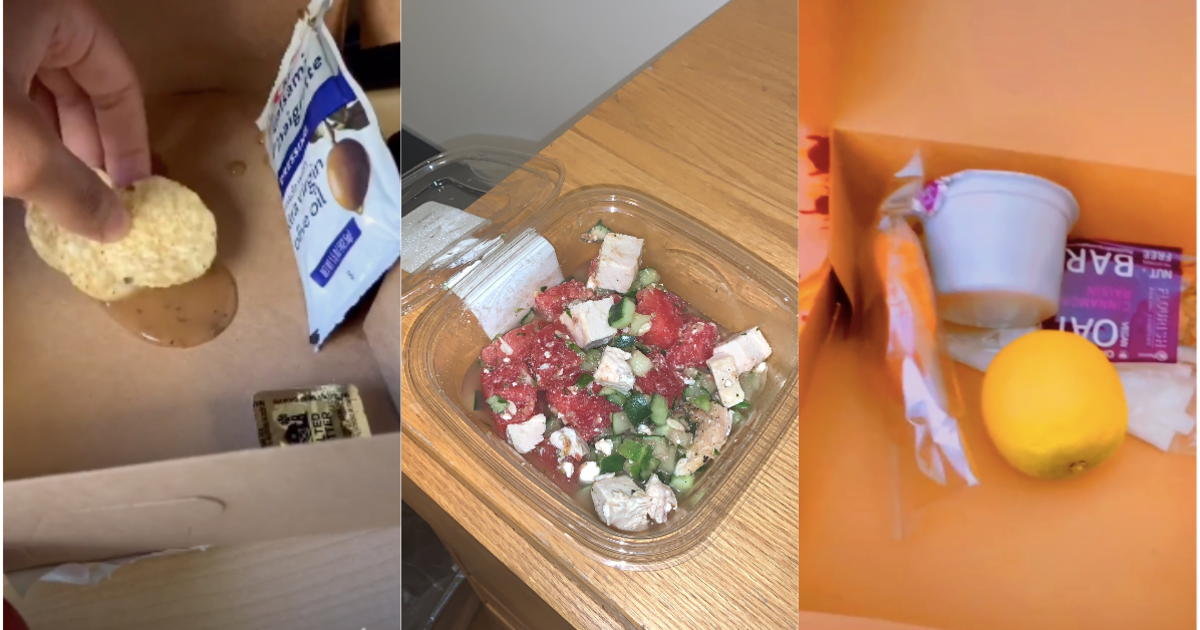 Students stuck in their dorms are exposing NYU's sad quarantine meals on TikTok— and demanding the school do better
