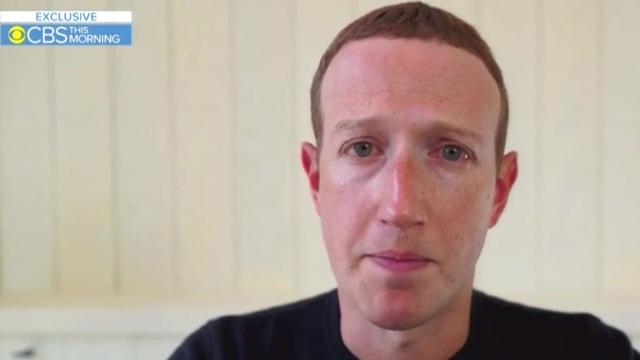 Cbs News Exclusive Mark Zuckerberg On Facebook Combating Election Interference Cbs News