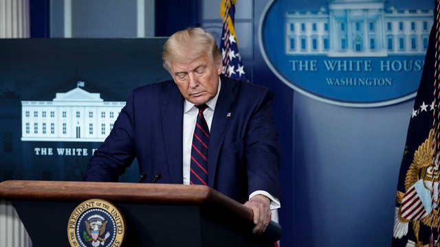 President Trump Holds Briefing At White House 