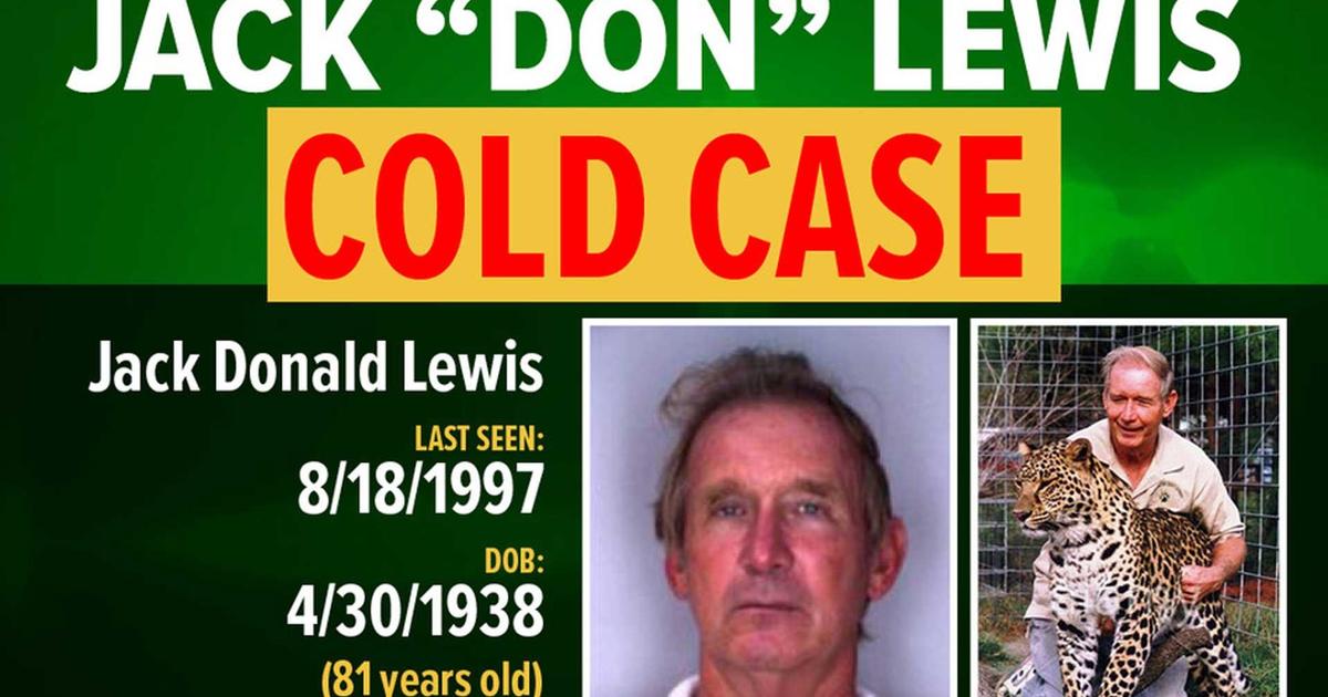 Don Lewis cold case: “Meat grinder” theory investigated in case of missing millionaire – CBS News