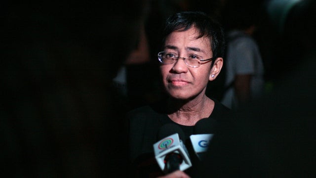 Rappler CEO Maria Ressa Arrest 