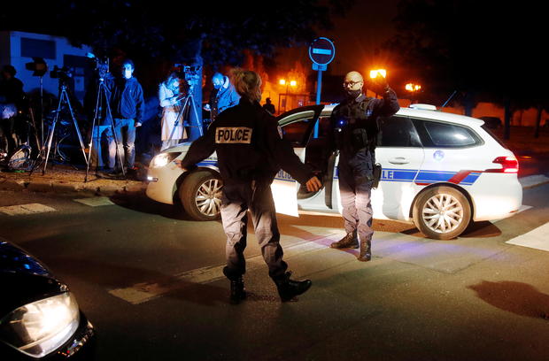 Stabbing attack in the Paris suburb of Conflans St Honorine 