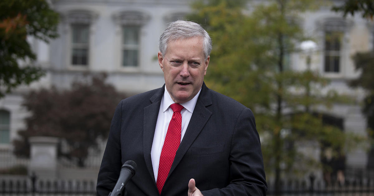 Former Trump White House chief of staff Mark Meadows sues January 6 committee