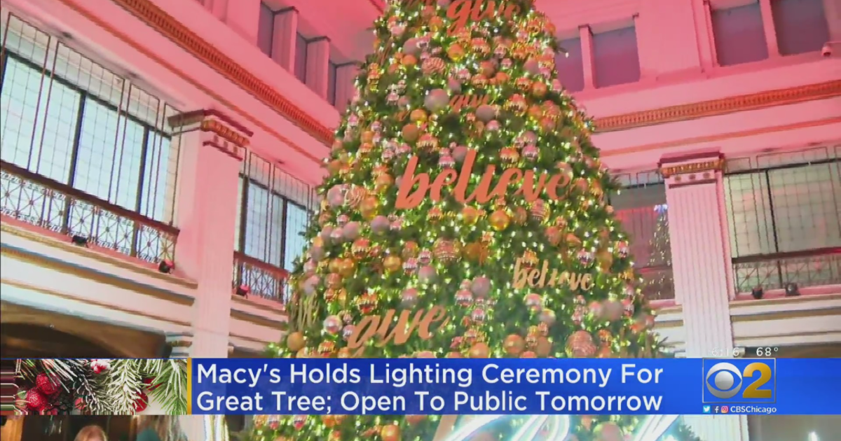 In Subdued, But Still Splendid Celebration, Macy's Lights Great Tree In