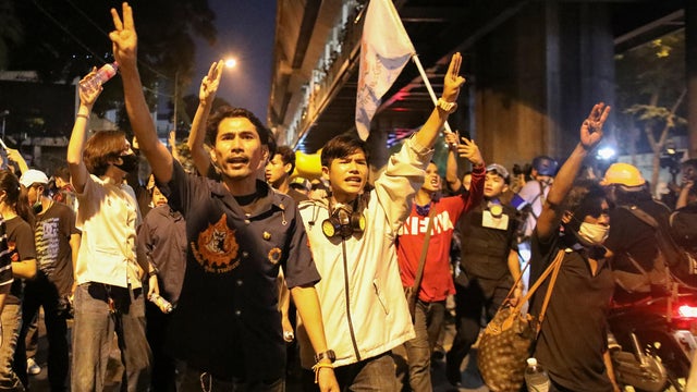 Anti-government protest in Bangkok 