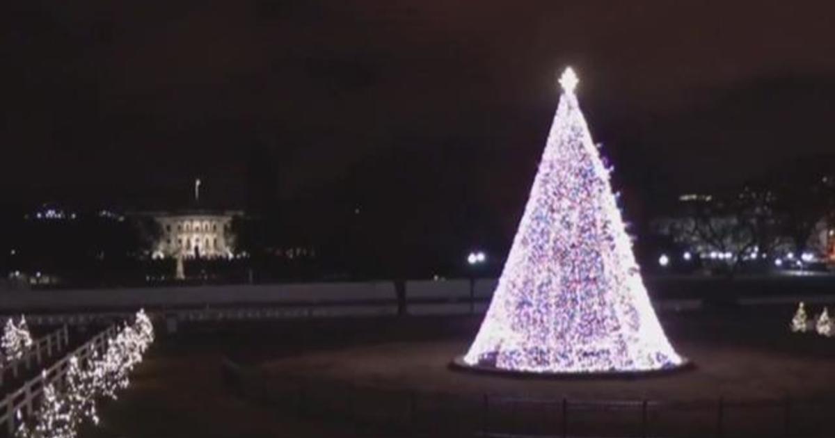 Watch The 98th Annual National Christmas Tree Lighting Cbs News - White House Outside Christmas Decorations 2020