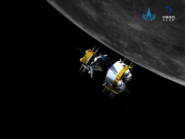 Chinese moon probe