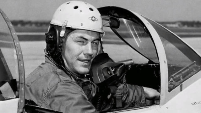 Chuck Yeager World War Ii Ace And First Pilot To Break Sound Barrier Has Died At Age 97 Cbs News