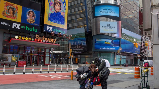 New York City under lockdown as COVID-19 pandemic continues to spread 