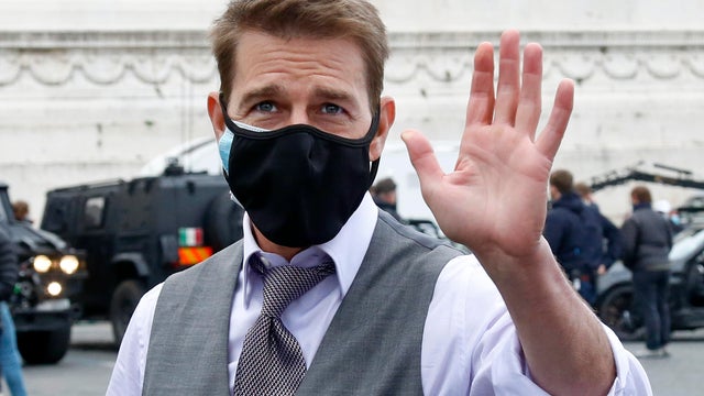 Filming "Mission Impossible 7" With Tom Cruise In Venice 