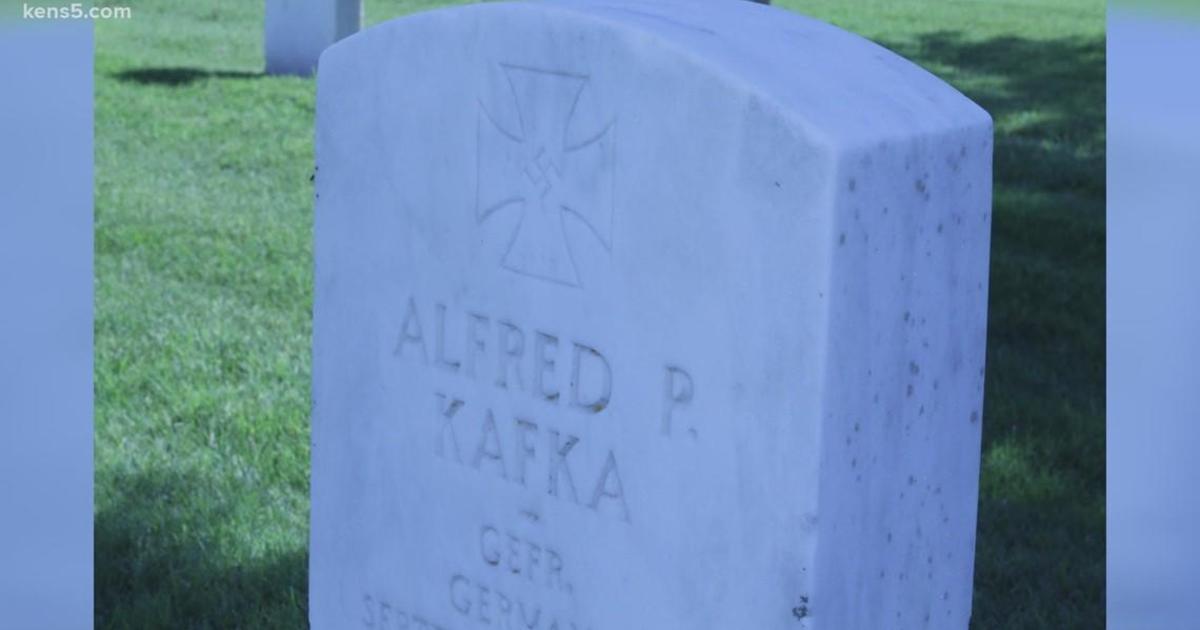 Tombstones with Nazi swastikas removed from Texas veterans cemetery