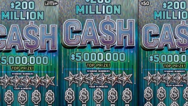 $200 million cash - scratch ticket 