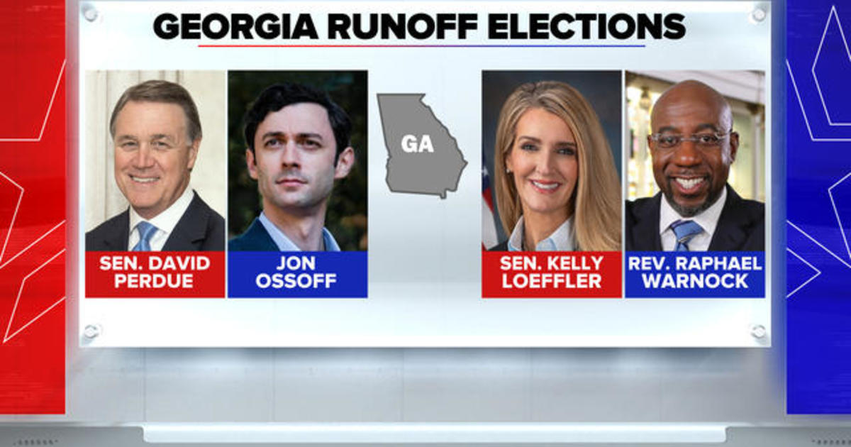 Voters head to the polls in for Senate runoff election CBS News