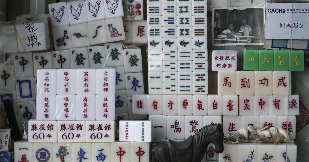 Dallas Company Criticized For Gentrifying Mahjong Tiles Cbs News