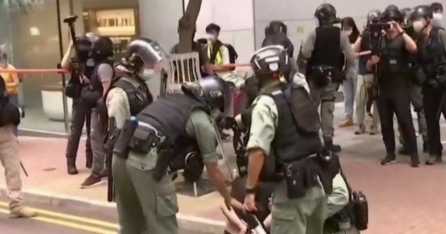 Authorities in Hong Kong arrest more than 50 pro-democracy activists Authorities in Hong Kong arrest more than 50 pro-democracy activists