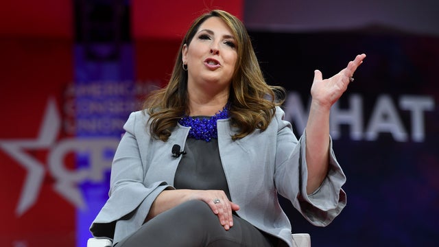 NATIONAL HARBOR, MD - FEBRUARY 28: Ronna McDaniel, Chair of the