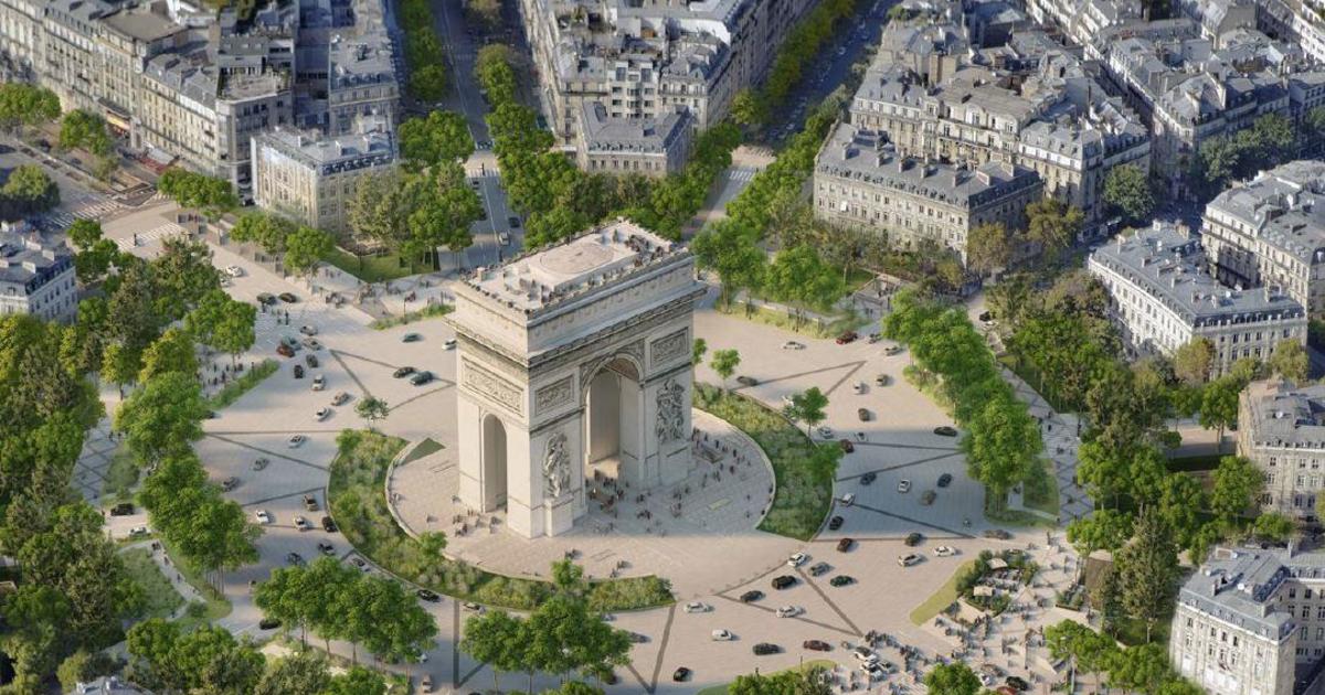 The mayor of Paris continues with the plan to give the Champs-Élysées a green make-up of $ 305 million