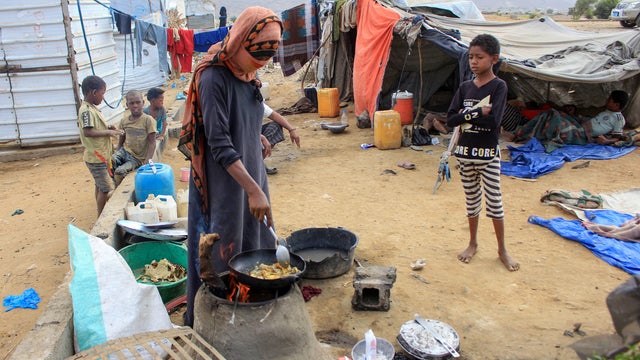 YEMEN-CONFLICT-DISPLACED-AID