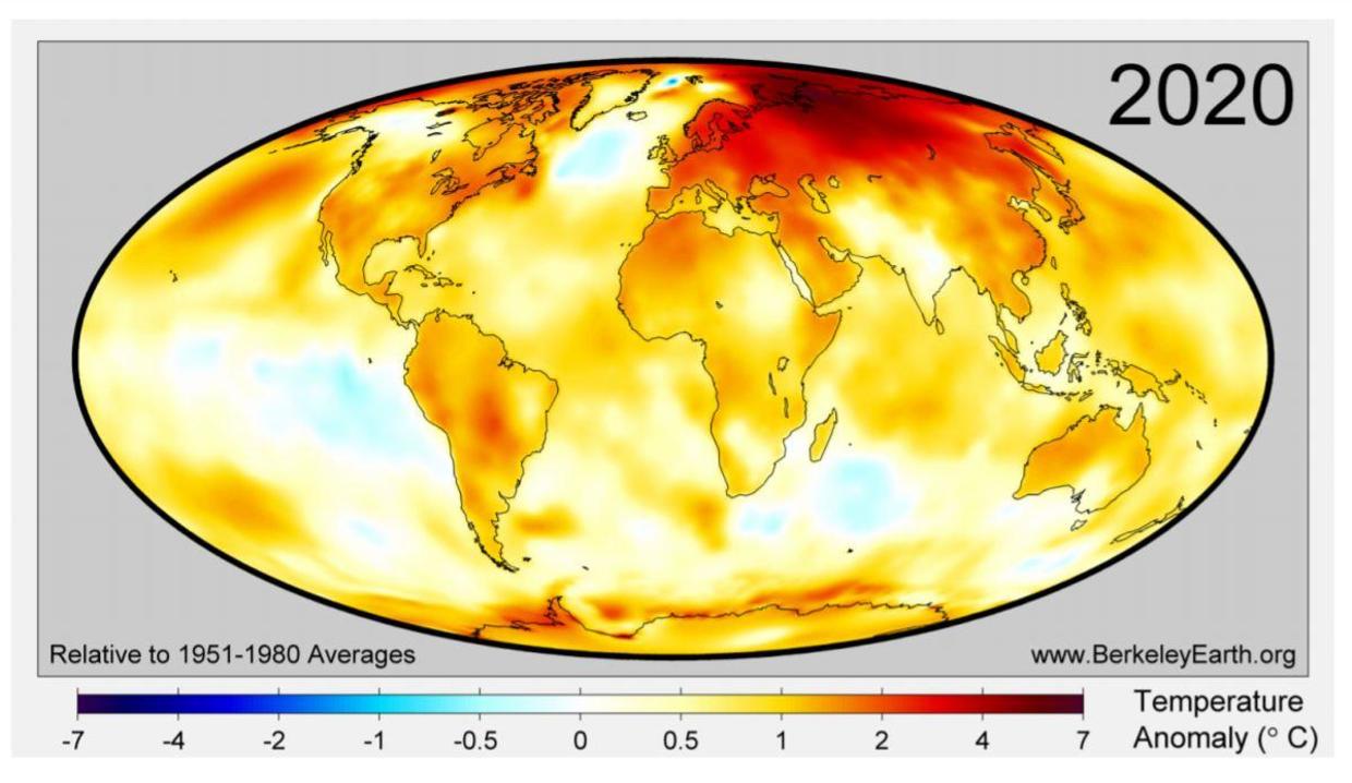 2020 Is Effectively Tied For Warmest Year On Record Cbs News 0401