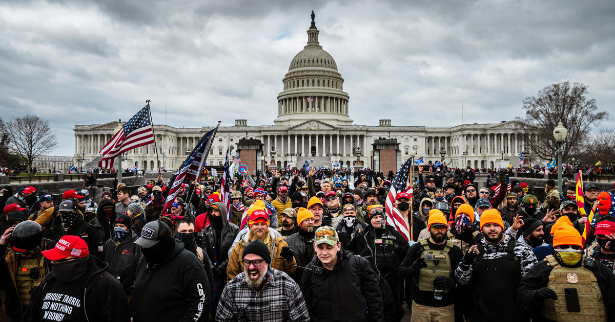 What we know about the "unprecedented" U.S. Capitol riot arrests