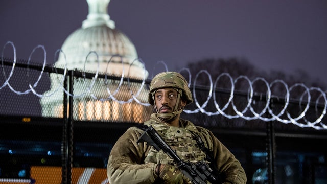 Security On Capitol Hill for the Inauguration 