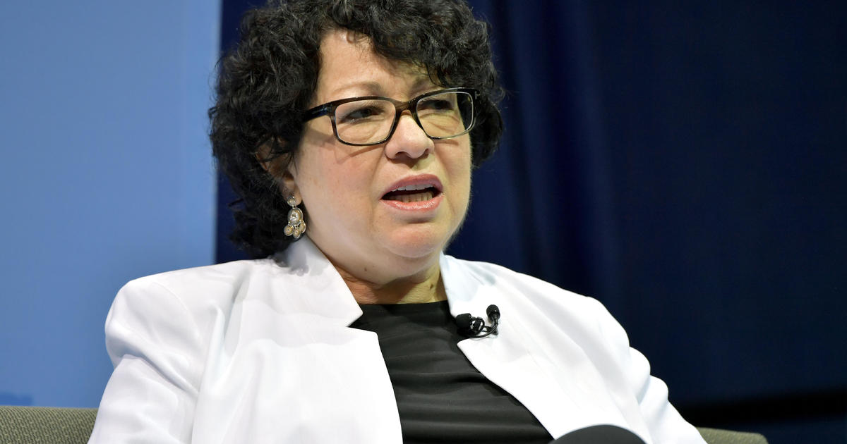 Federal judge whose son was killed in an attack says gunman targeted Sonia Sotomayor – 60 minutes