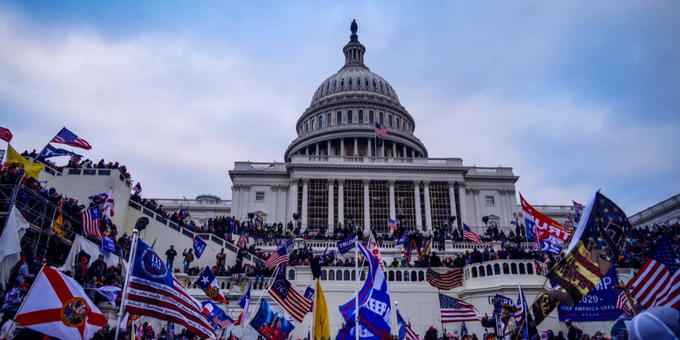 How did rioters breach the U.S. Capitol on January 6? 