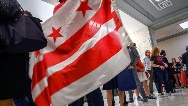 DC officials including mayor Bowser testify before the House Committee on Oversight and Reform about statehood,, on September 19 in Washington, DC. 