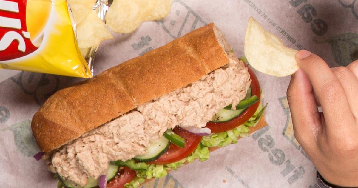Subway tuna sandwiches and wraps do not contain real tuna, claims the process
